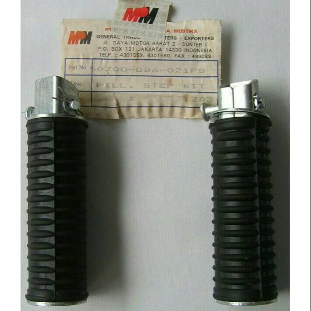 Footstep Karet Belakang Honda Astrea 800 Win Prima C series