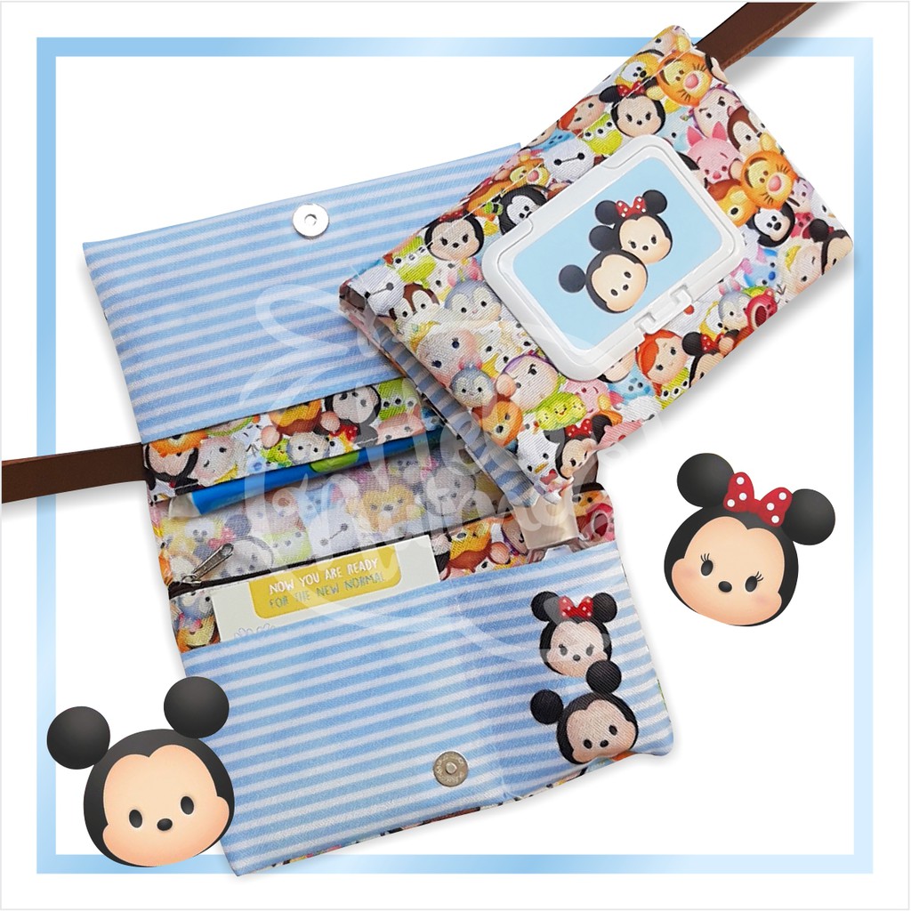 Pouch Tissue 4 in 1 - CocoBag 08 - TSUM TSUM