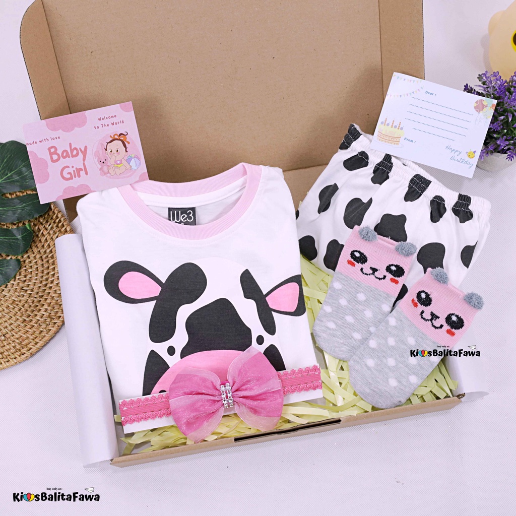 [SLEEPY SOFTIE] Hampers Piyama Baby Girl 0-12 Month / Hadiah Lahiran Bayi Perempuan Bulan New Born Gift Kado Setelan