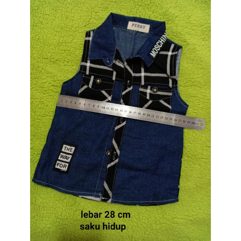 atasan anak/rompi anak/vest anak preloved