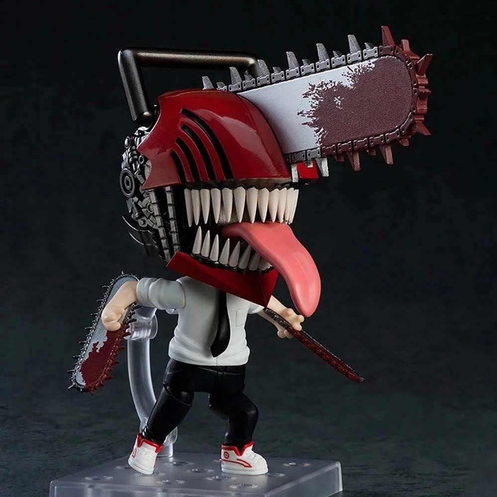 Lanfy Chainsaw Man Action Figure Gife Untuk Anak-Anak PVC Denji Model Mainan Anime Peripheral Anime Figure Model Angka