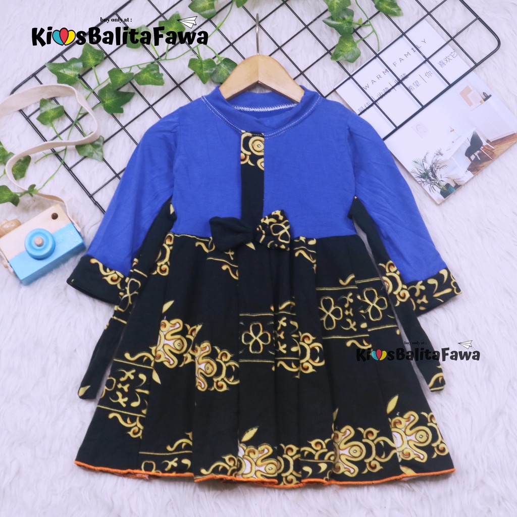 Gamis Bayi Annisa uk 3-18 Bulan /  Dres Panjang Baby Perempuan Murah Kado Baju Muslim Cewek Pakaian