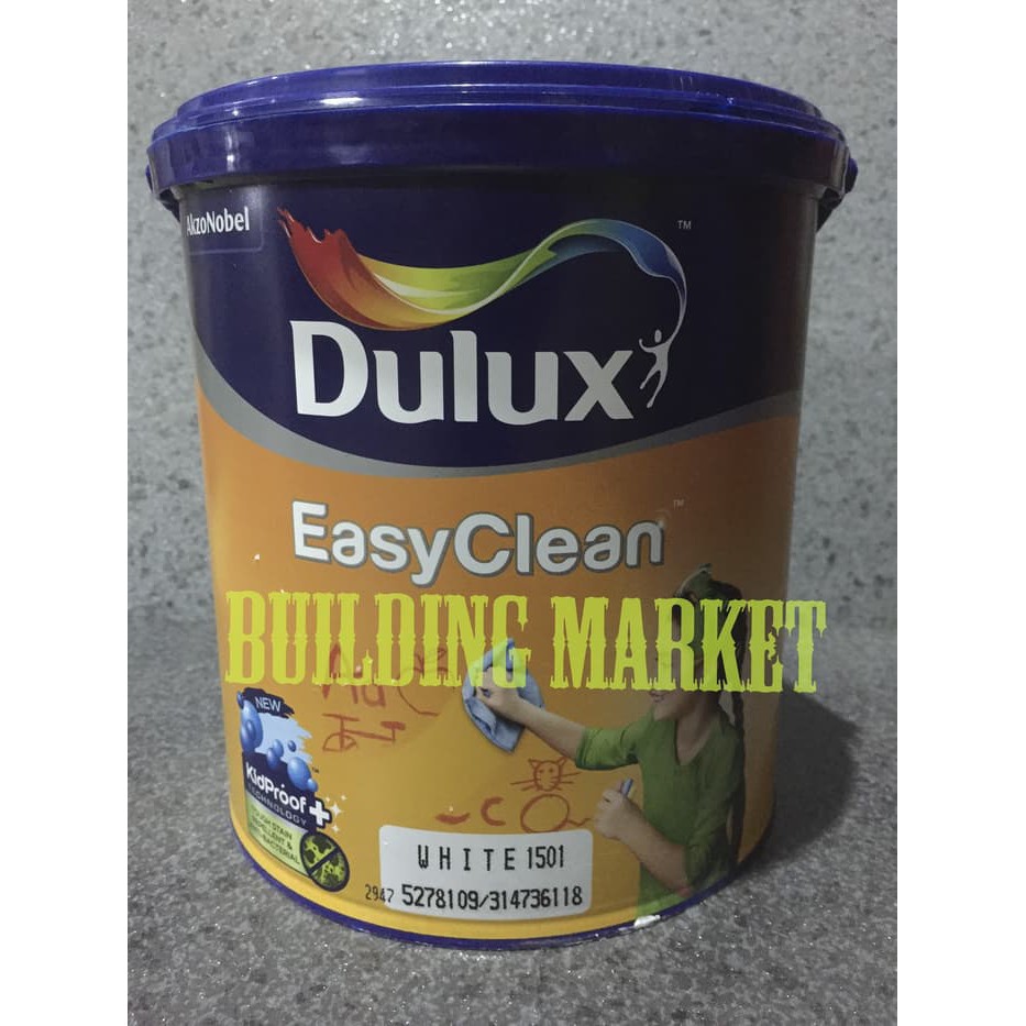 Cat Tembok Dulux Easy Clean 2.5 Liter Interior ( Tinting / Oplosan )