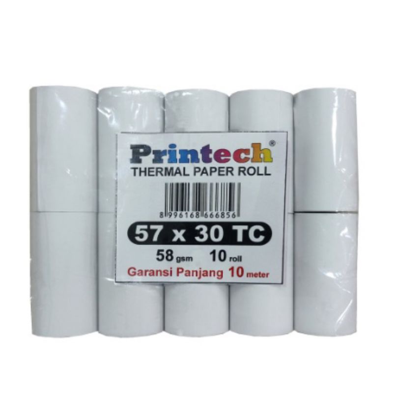 

Kertas Thermal Ukuran 57x30mm