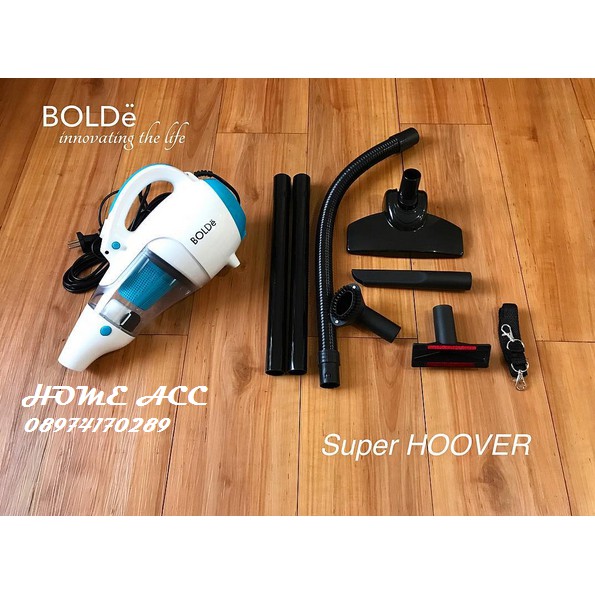 Vacum Cleaner 2 in 1 Super Hoover Bolde Original BOLDe  warna Biru