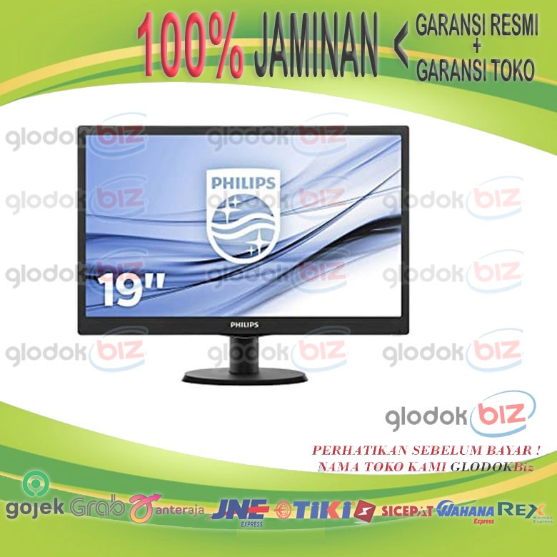 Monitor LED PHILIPS 193V5LHSB2 18,5" HDMI