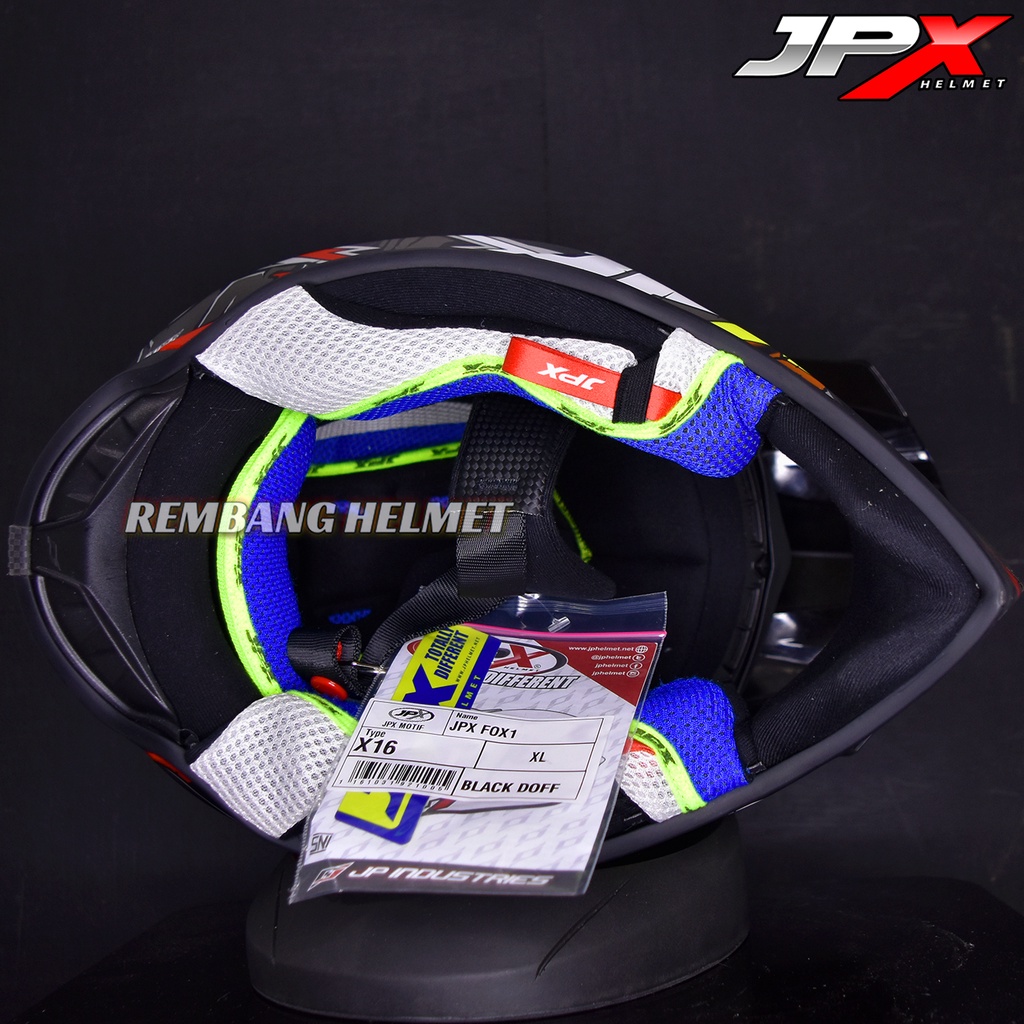 HELM JPX CROSS_FOX1 X16 - BLACK DOFF PAKET GANTENG GOOGLE SNAIL HELM JPX KLX ORIGINAL HELMET MOTO TRAIL SUPERMOTO HELM FULL FACE MOTO CROSS TERBAIK TERMURAH-1