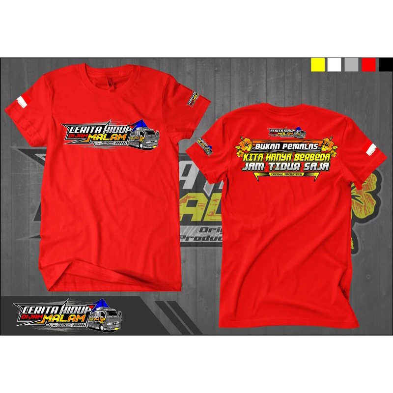 Kaos truck canter cerita hidup