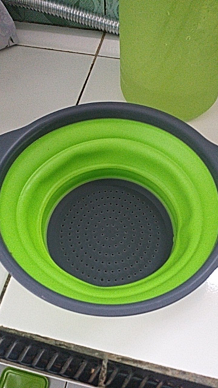 Tempat Sayur/tempat Buah Bisa Di Lipat / Temat Cuci Buah Dan Sayur