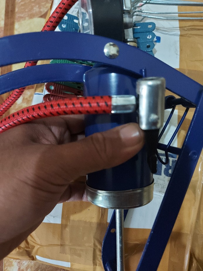 Pompa Kaki Injak Serbaguna Bola Balon Sepeda Foot Pump 100 Psi Tekanan Berfungsi Palazzo/werkline