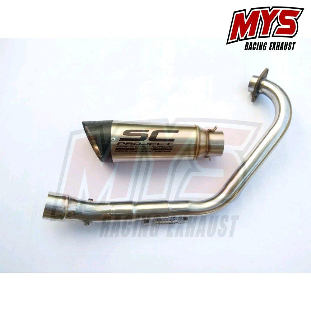 Knalpot SC Project S1 CBR 150 R Facelift Lokal K45 CBU New CB 150 R OLD - Model Kolong Terbaru