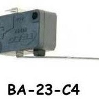 BA-23C4 Micro Besar KW3A Panjang  Micro Limit Switch Saklar Tuas Gagang Panjang Tanpa Roda On off No NC 7-9