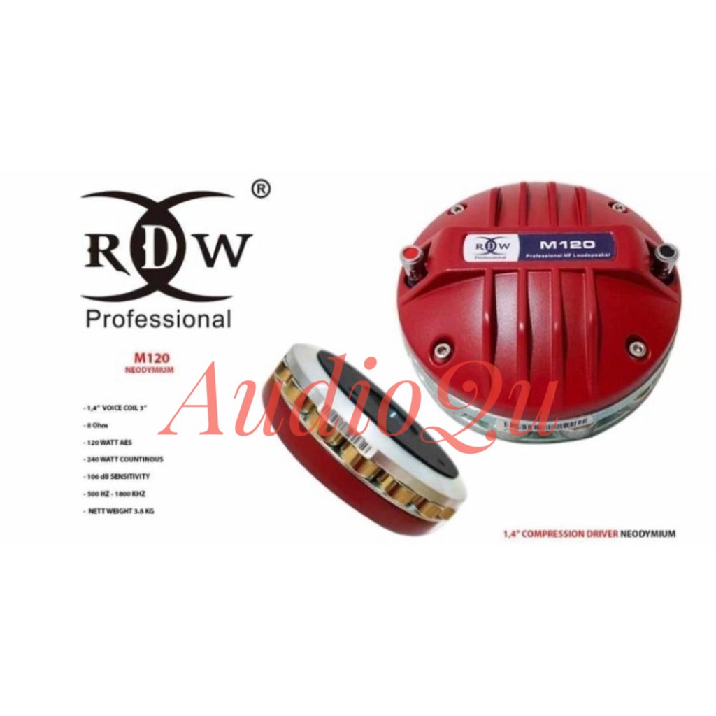 Driver Tweeter RDW M120/ M 120