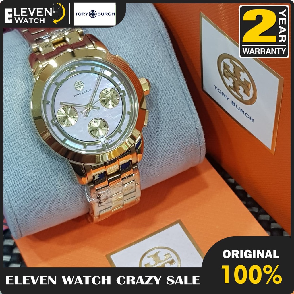 Jam Tangan Wanita Tory Burch TB 1026  Bergaransi 2 Tahun