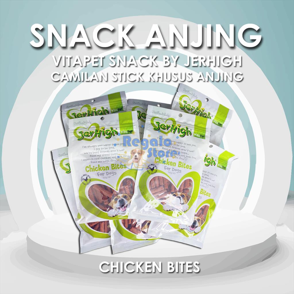 SNACK ANJING VITAPET JERHIGH DOG TREATS