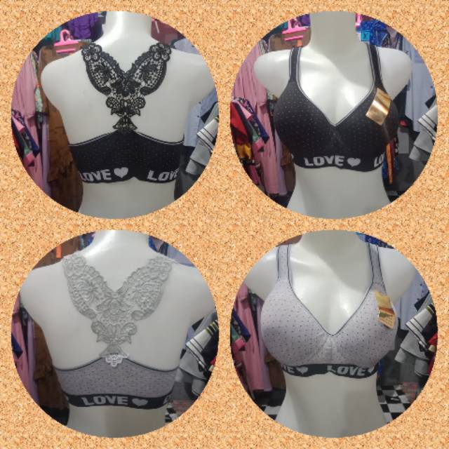 bra sport model belakang kupu