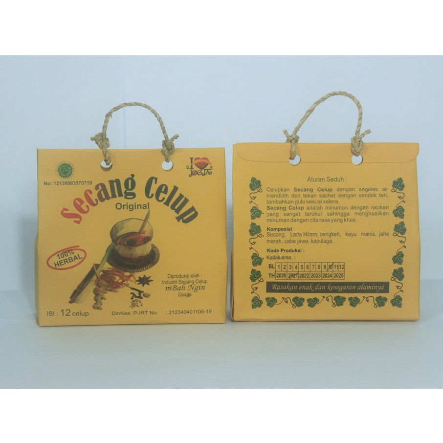 

Minuman Herbal Secang Original - Celup