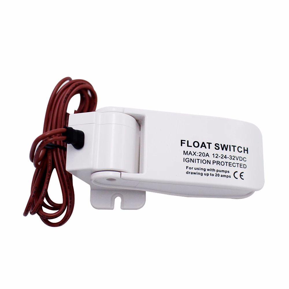 Lanfy Pompa Air Elektrik Perahu Aksesoris Motor Rumah Float Switch Boat 1100gph/750gph