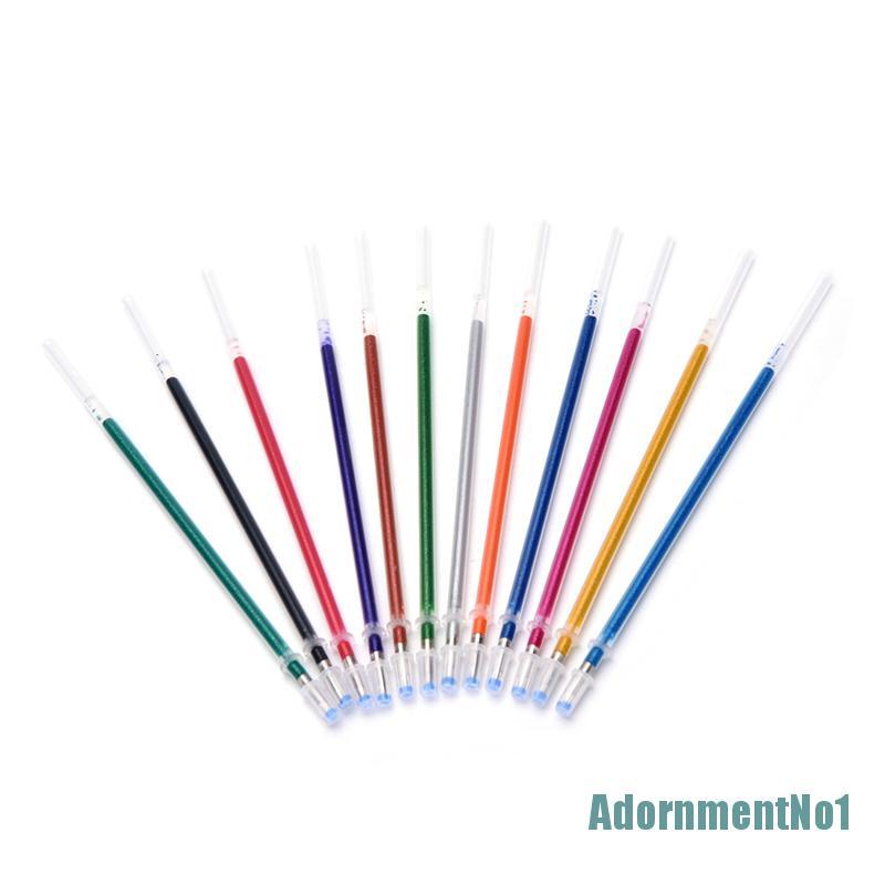 [AdornmentNo1]Colors Flash Ballpint Pen Highlight Pen Refill Colorful Refills Children Gift