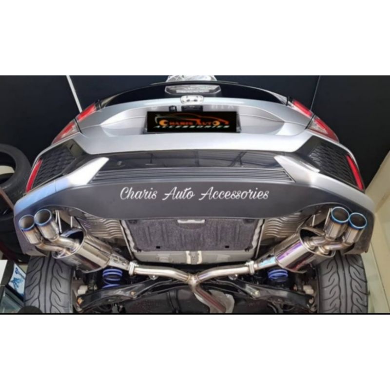 KNALPOT HKS CIVIC TURBO HB 2017 - 2021 ORIGINAL HKS IMPORT