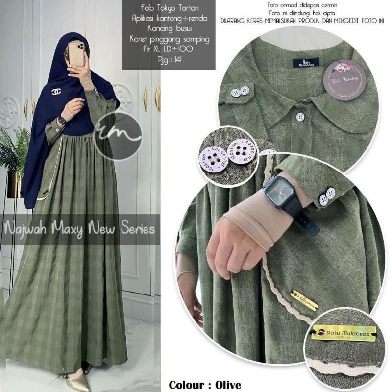 Gamis Najwah maxy new series