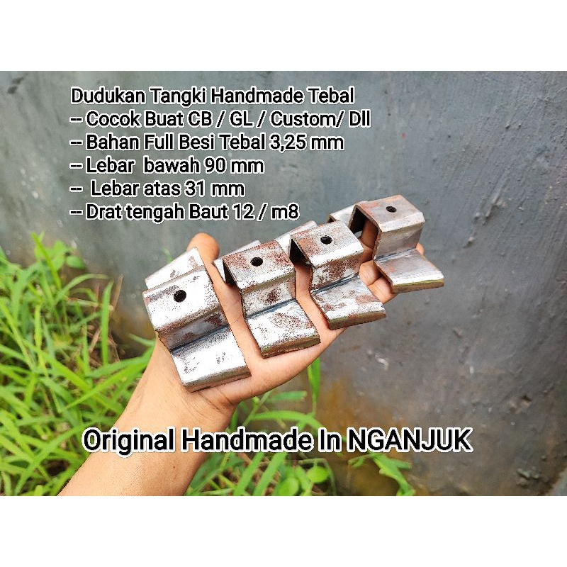 pangkon tangki dudukan tangki braket tangki cb gl100 Gl pro japstyle