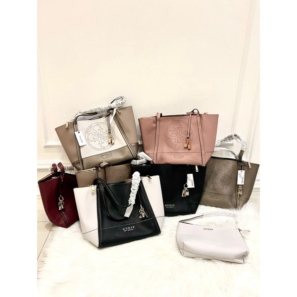 Guess Heidi Tote Bag / Tas Guess Besar / Guess Tote Bag / Totebag Guess / Guess Bag / Tas Guess Orig