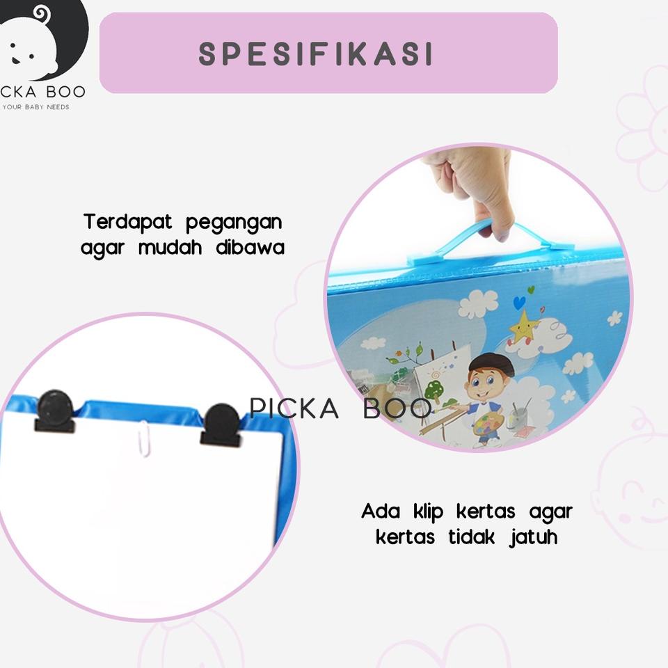 

GRATIS ONGKIR Krayon Anak Set Full Alat Melukis dan Mewarnai PICKA BOO (ART. G3390)