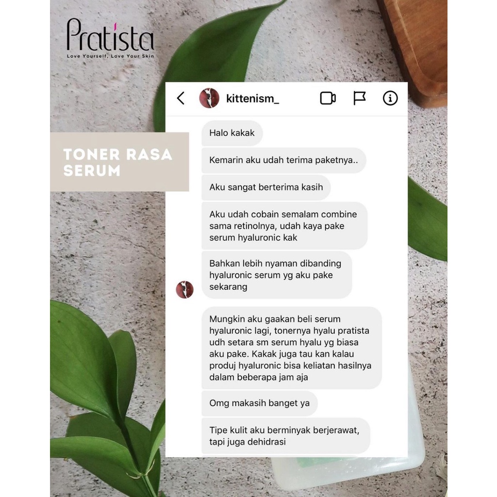 Pratista Hyalu Hydrating Toner 100ml