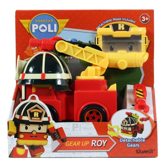 PROMO FIGURE // ROBOCAR POLI GEAR UP ROY 83394 MAINAN ANAK ORIGINAL LIMITED EDITION