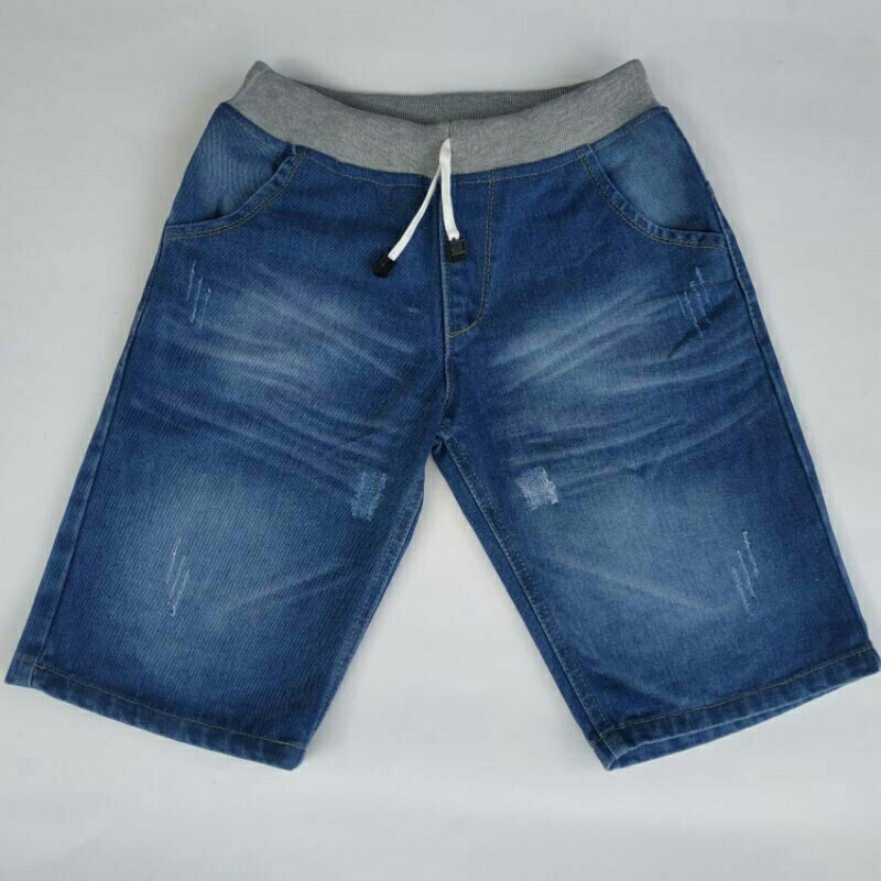 CELANA RIP JEANS CELANA JEANS PENDEK PRIA