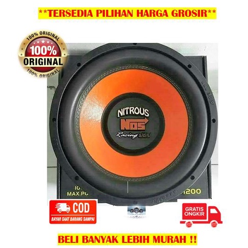 ADS Speaker 12 Inch Daya 1000 Watt ASW-1200 SubWoofer Double Coil