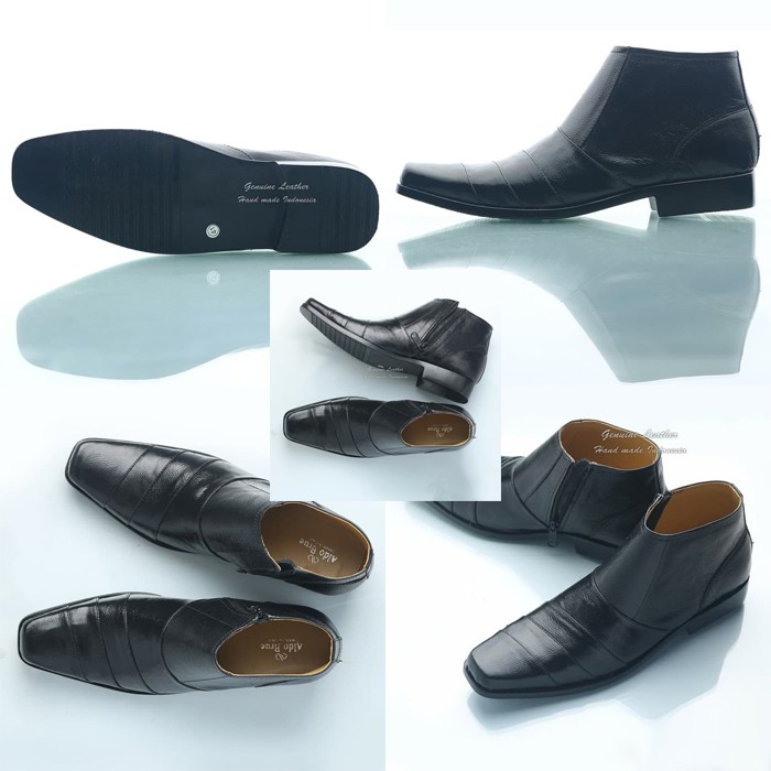 Sepatu Boot Pria Boots Pantofel Formal Resleting