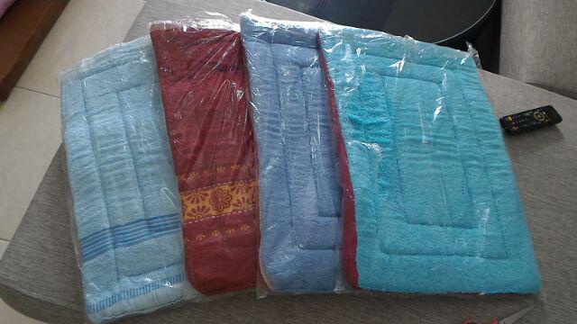 Keset Handuk   , 1 Set Dapat 4 Pc Warna Random