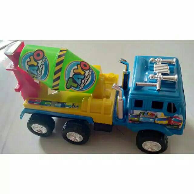 Mainan Truk Molen Pengaduk Semen Dan Pasir mini