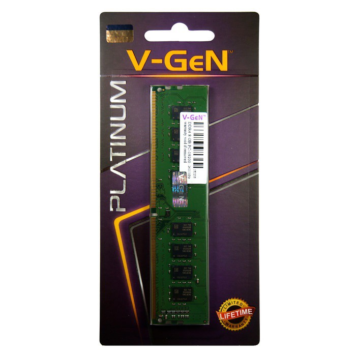 Ram PC VGeN DDR4 4gb 8gb 16gb PC19200 2400Mhz V-GeN Longdimm Platinum