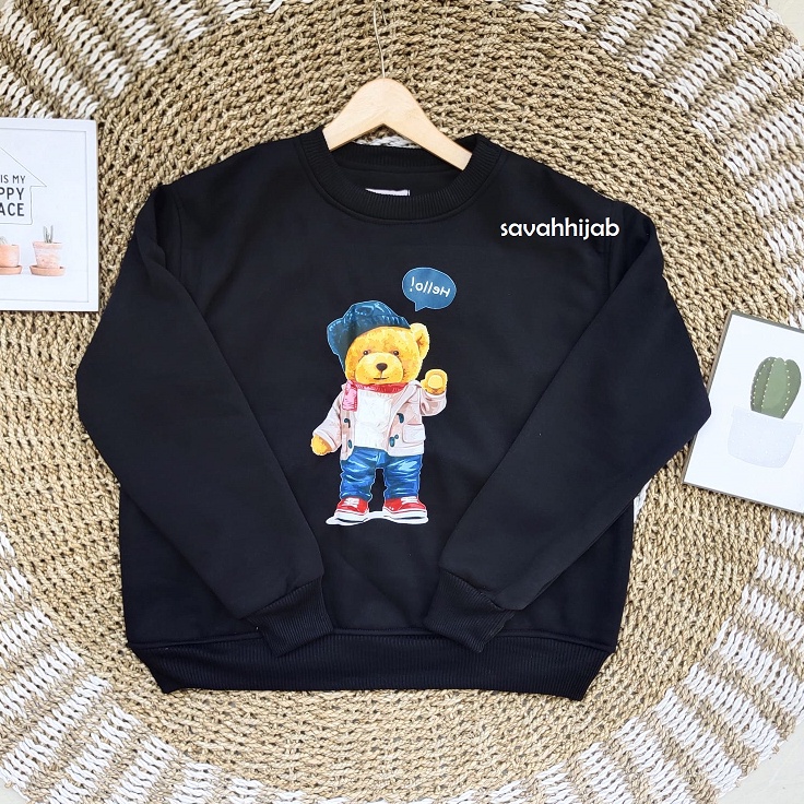 SWEATER CREWNECK DTF/SWEATER GAMBAR/SWEATER UNISEX gramasi 260-270