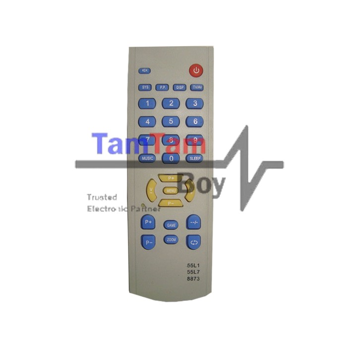Remote Control Universal TV Tabung/CRT Merk WCOM (ORI) kualitas terbaik