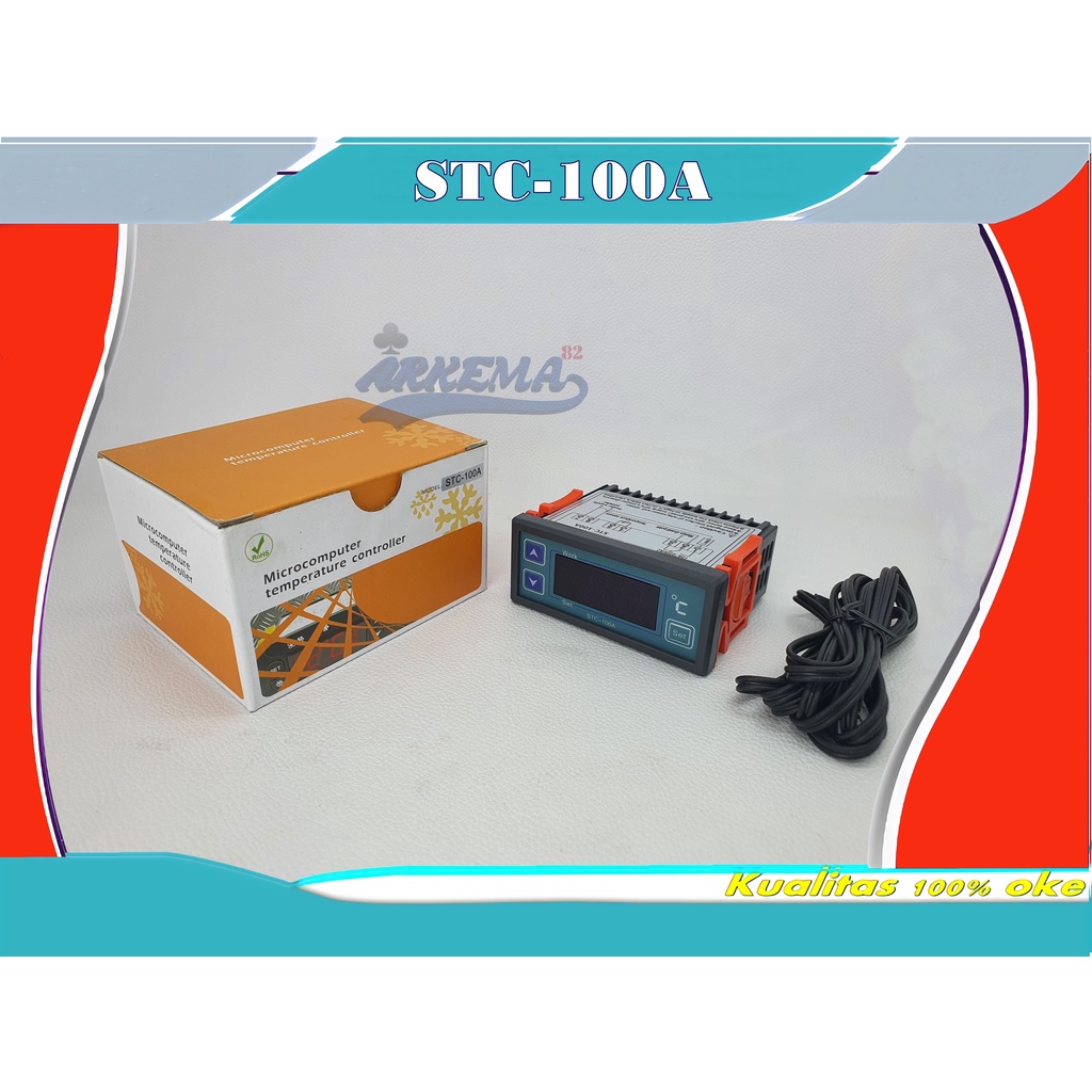 THERMOSTAT STC-100A | TEMPERATURE CONTROL DIGITGAL STC100 A | PENGATUR SUHU COOL STORAGE ELITEC