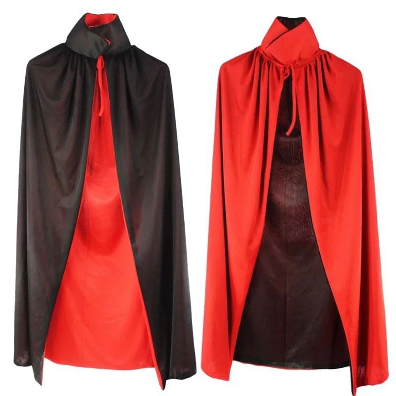 JUBAH MERAH HITAM DEVIL COUNT DRAKULA HOTEL TRANSYLVANIA COSPLAY MURAH