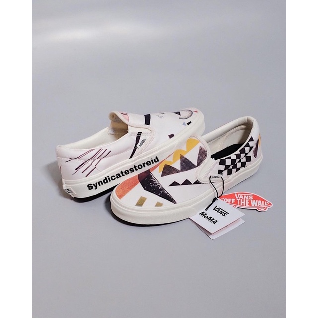 SEPATU VANS SLIP ON X MOMA Vasily Kandinsky Import 100% SLIP ON WANITA