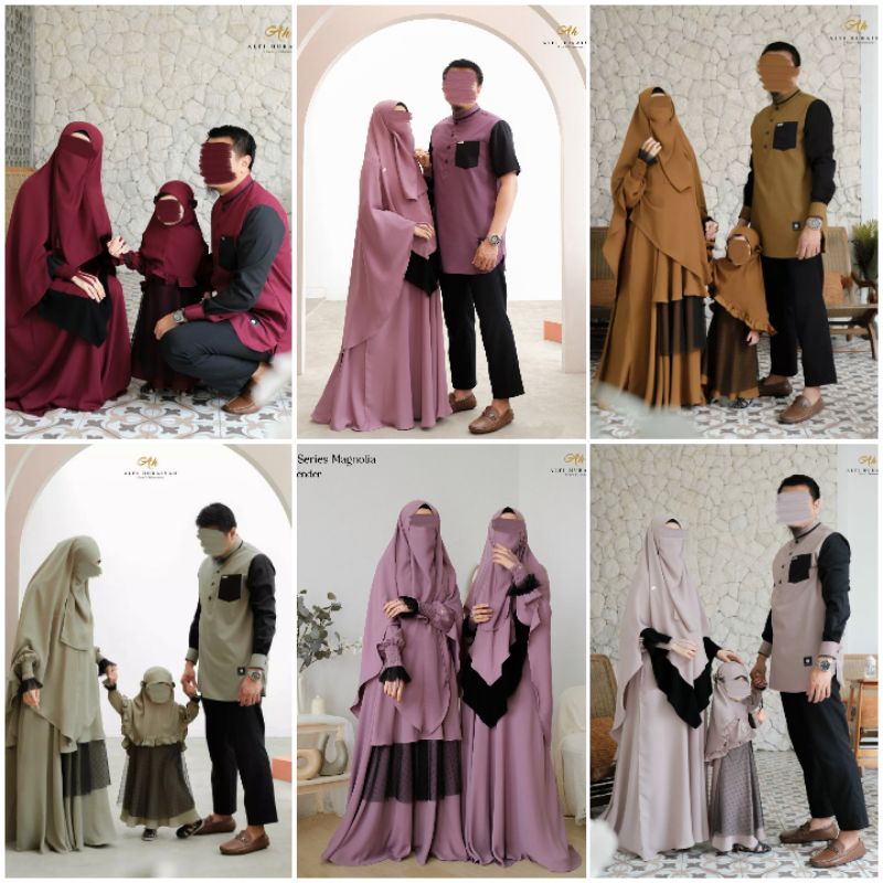 Cople Magnolia SeriesBy Alfi Huraiyah X Koko Kurta Jubah Nusa by Habasyah Indonesia