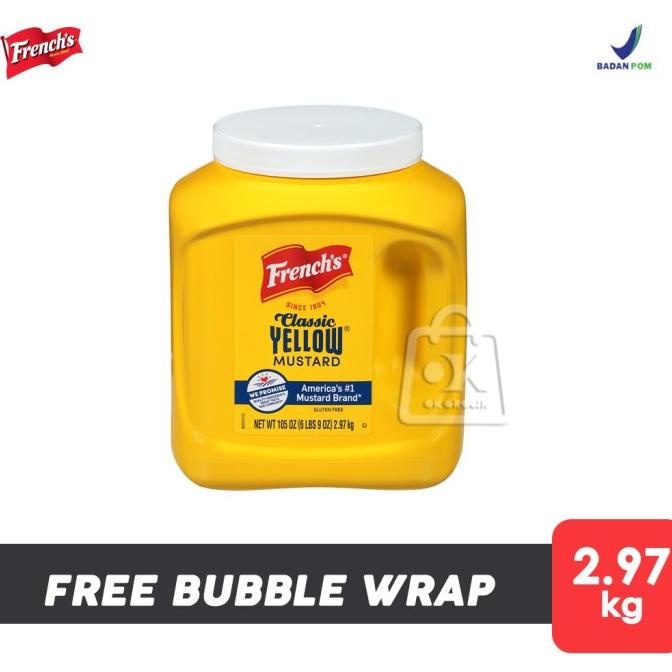 

;&;&;&;&] French Classic Yellow Mustard / Pasta Mustard ( 2.97kg )