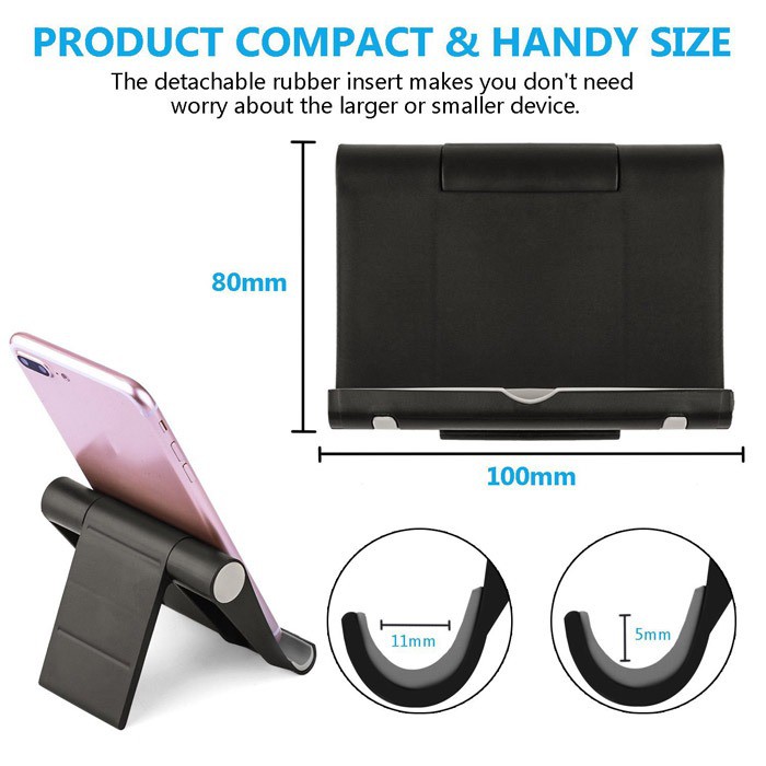 BISA COD - DUDUKAN HANDPHONE STAND HOLDER HP STANDING SANDARAN DISPLAY BERDIRI ANDROID SMARTPHONE