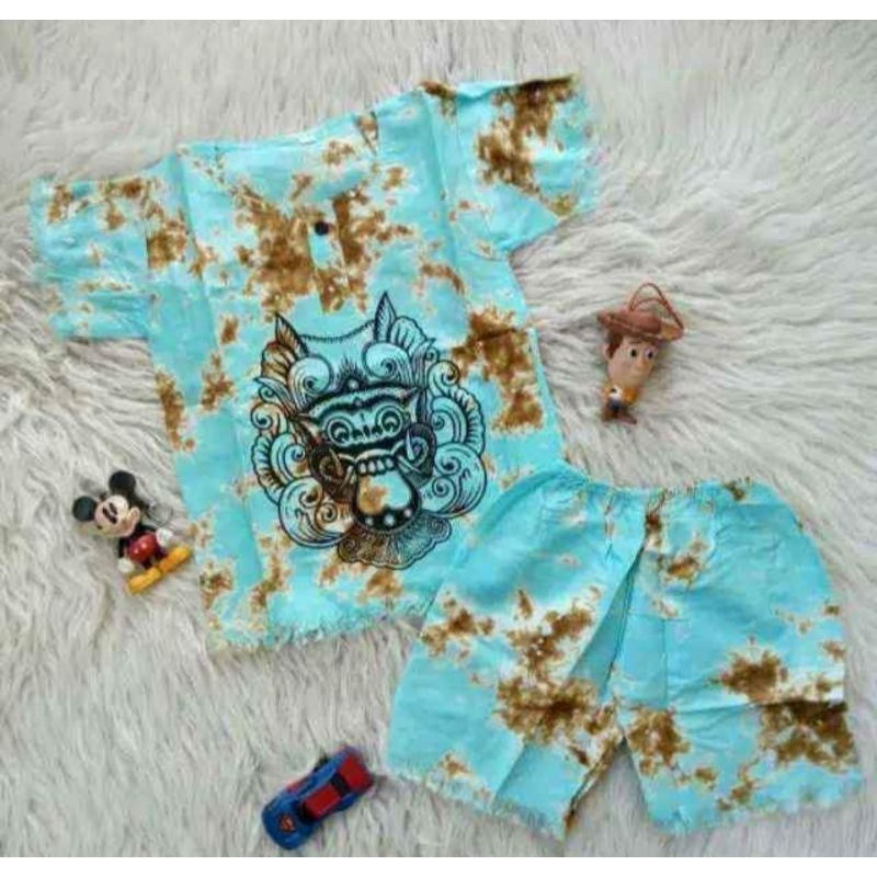 Setelan Baju Barong Balli Anak Laki laki dan Perempuan Usia 1-8 tahun / Baju Bali Anak / Baju Barong Anak / Baju Bali Anak Laki laki / Baju Bali Anak Perempuan / Kaos Barong Anak / Setelan Barong Anak / Setelan Anak Perempuan / Baju Barong Bali Anak