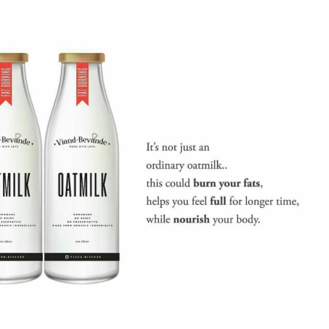 

Fat Burning Oatmilk