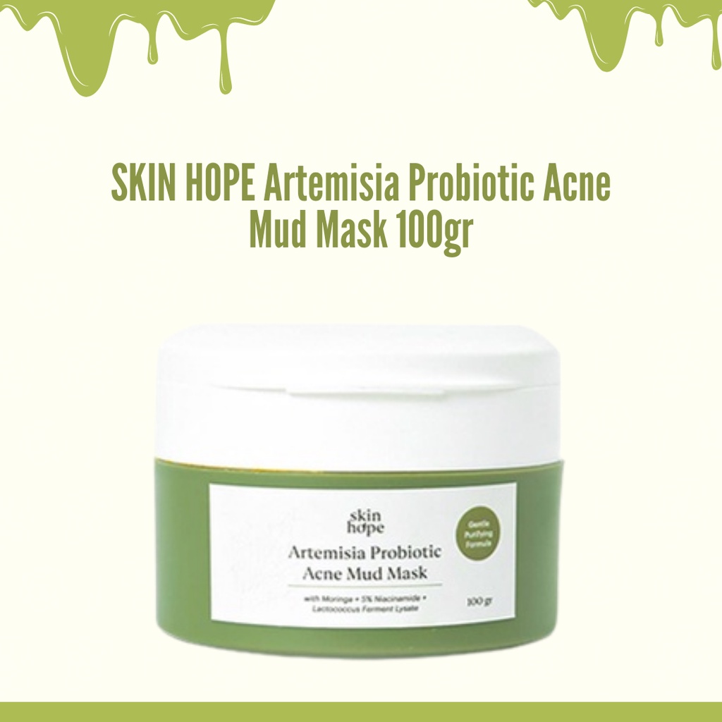 SKIN HOPE Artemisia Probiotic Acne Mud Mask 100gr