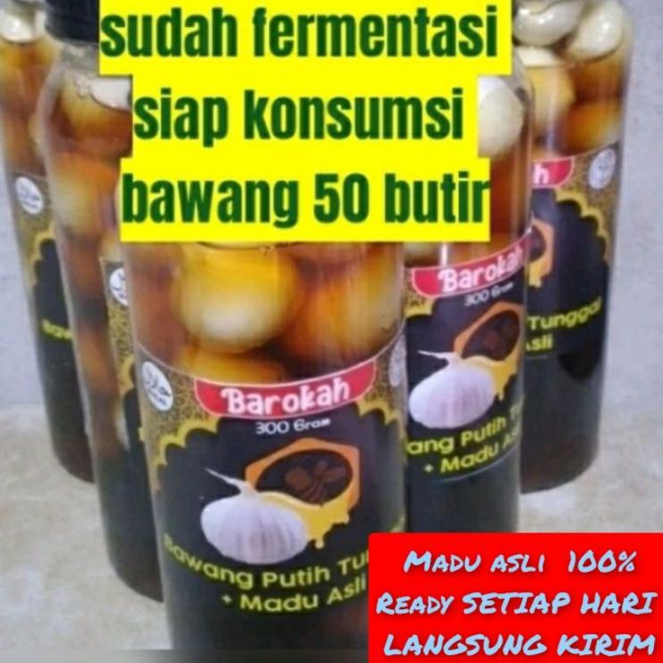 

Harga Oke--Madu Asli Bawang Lanang / Madu Asli Bawang Putih Tunggal Barokah 300gram
