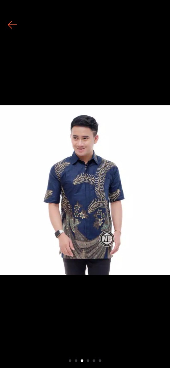 Atasan Batik Dolby Dolbi Dobby Doby Tenun Sutra Tulis Halus Katun Atbm Baron ,sarombit Atasan