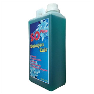  COD DETERJEN  CAIR  SOPlus WARNA BIRU Netto 1  LITER  BAIK 